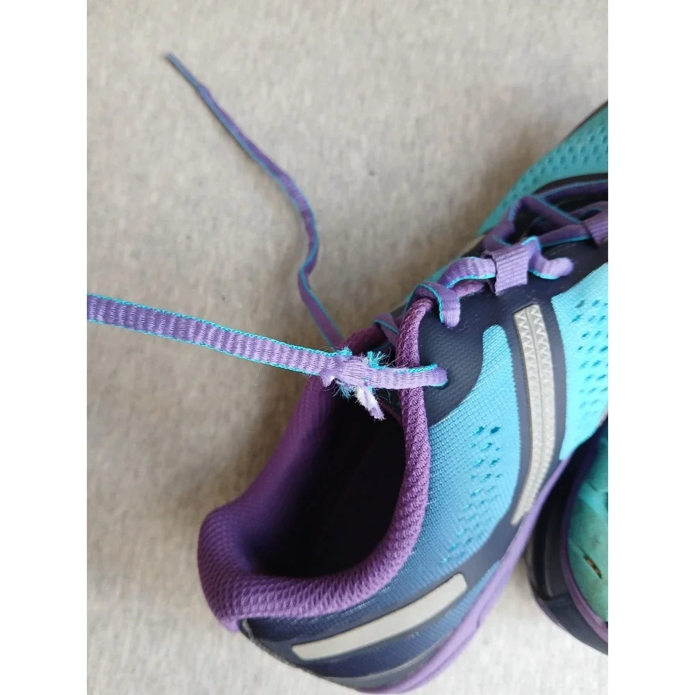 Xero Shoes Womens 8 Zero Drop Lace Up Comfort Casual Walking Blue Purple